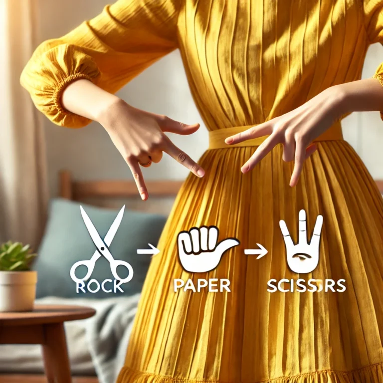 How to Look Good in a Yellow Dress and Still Win at Rock, Paper, Scissors