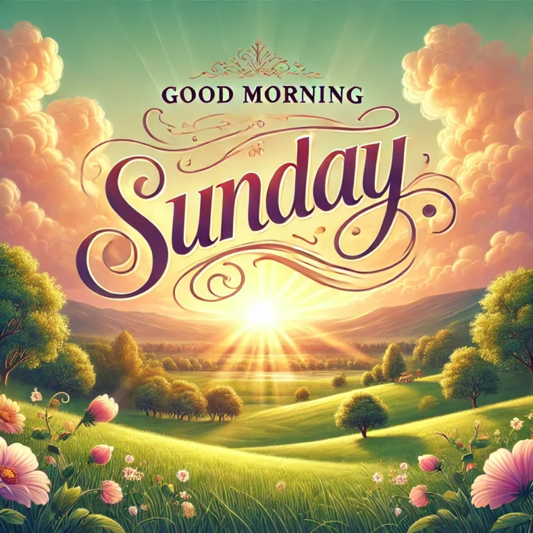 Happy Sunday Morning! Spread Energy and Bliss to Your Friends and family