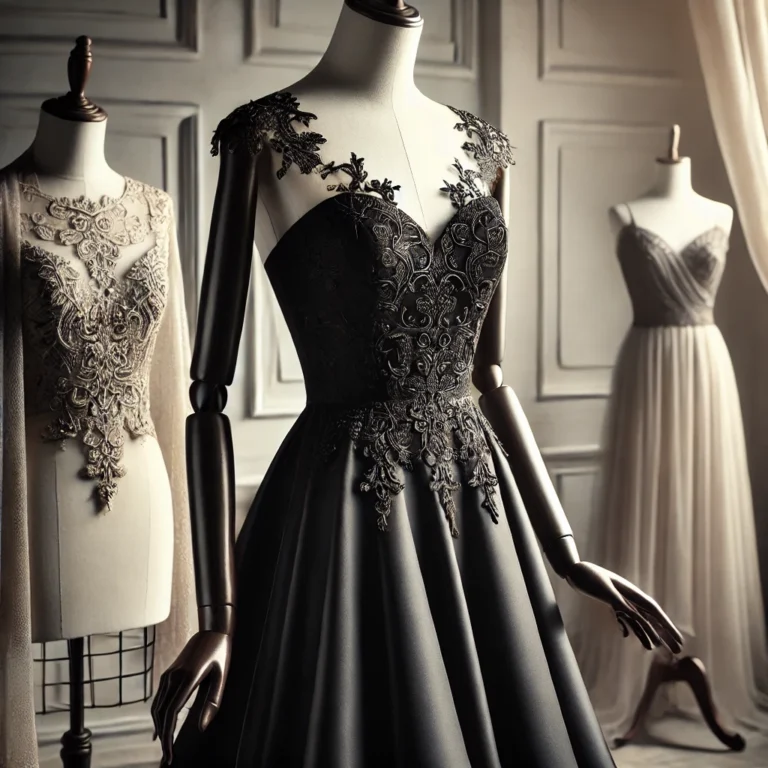 Black Dress and Statement Jewelry | How to Make Your Outfit Shine