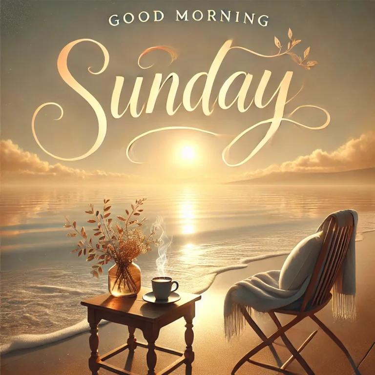 Good Morning Sunday Images | A Guide to Brighten Your Weekend Mornings